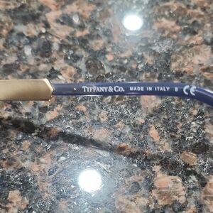 Tiffany & Co. Navy Blue Eyewear